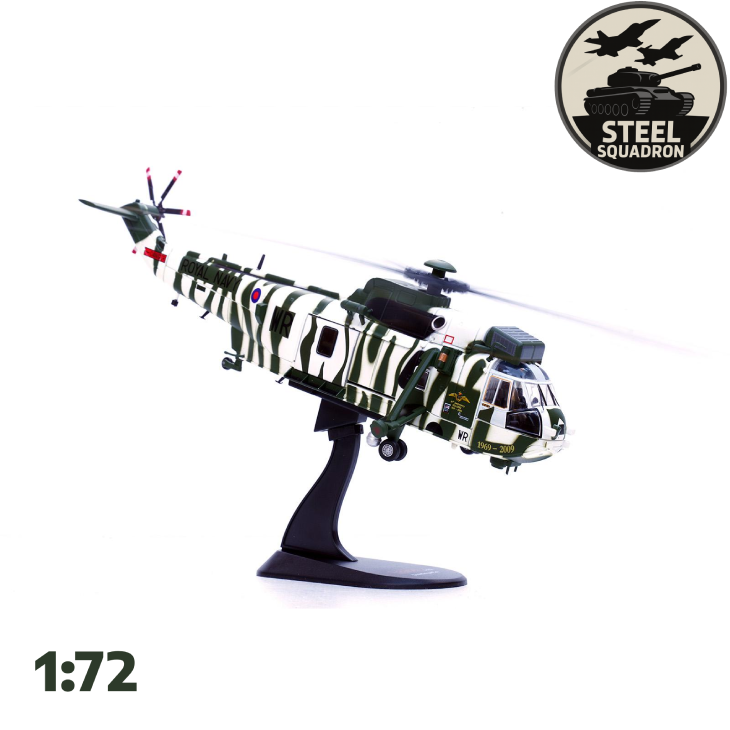 British Sea King HC-4 (zebra)