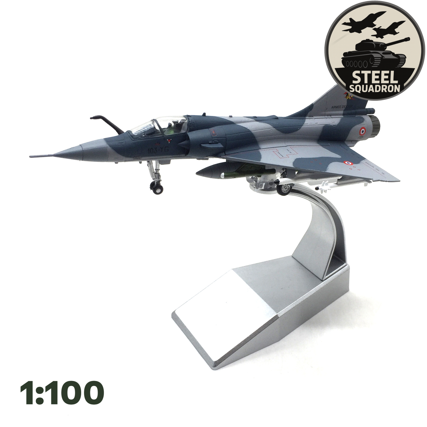 French Mirage 2000 (Dark Grey)