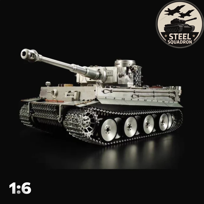 German Tiger I - Full-Metal RC Heavy Tank 1:6 (CNC Custom Series)