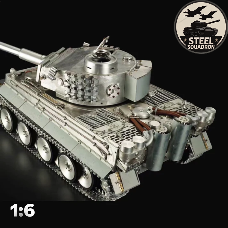 German Tiger I - Full-Metal RC Heavy Tank 1:6 (CNC Custom Series)