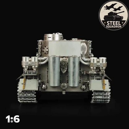 German Tiger I - Full-Metal RC Heavy Tank 1:6 (CNC Custom Series)