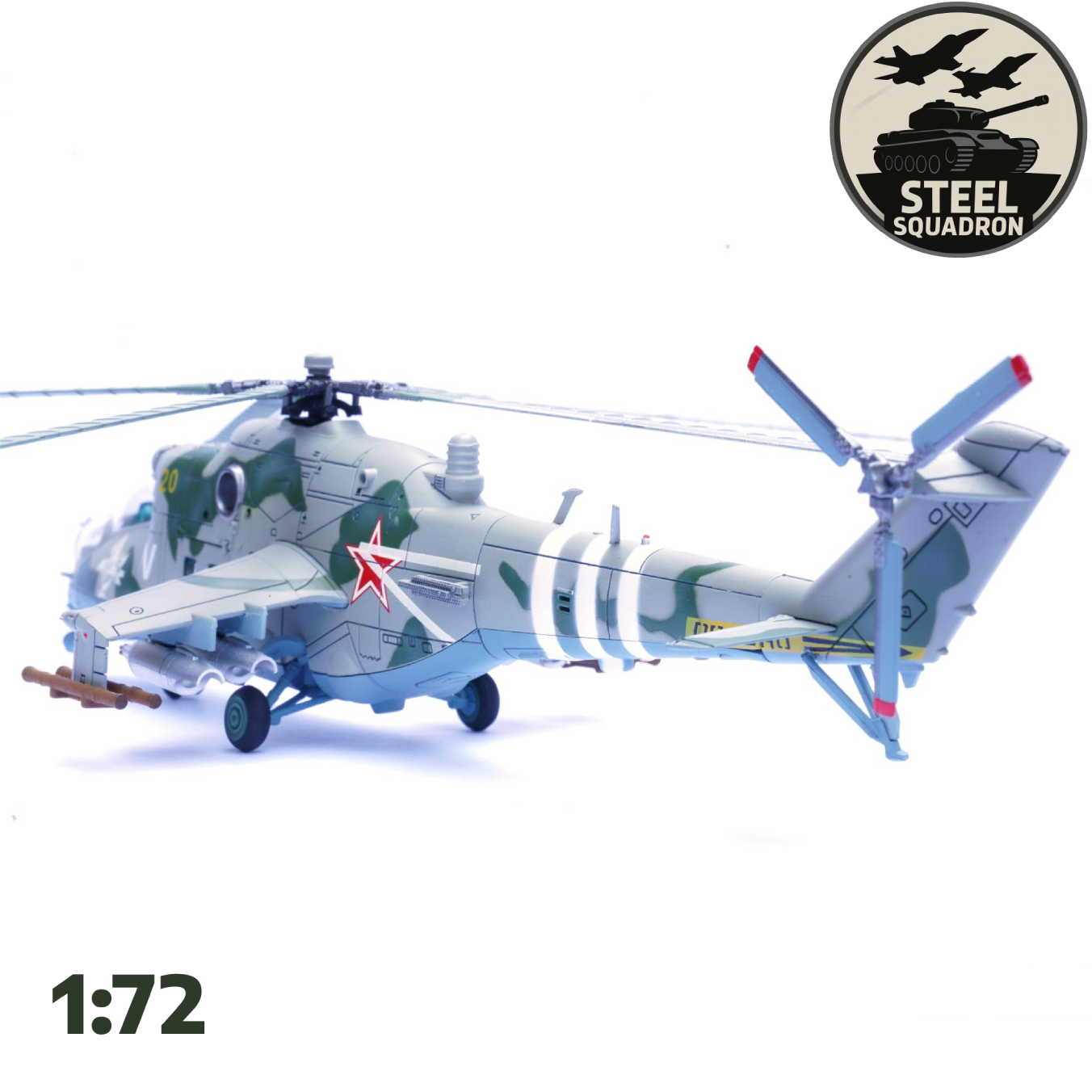 Russian Mi-24P Hind-F (Dark Grey)