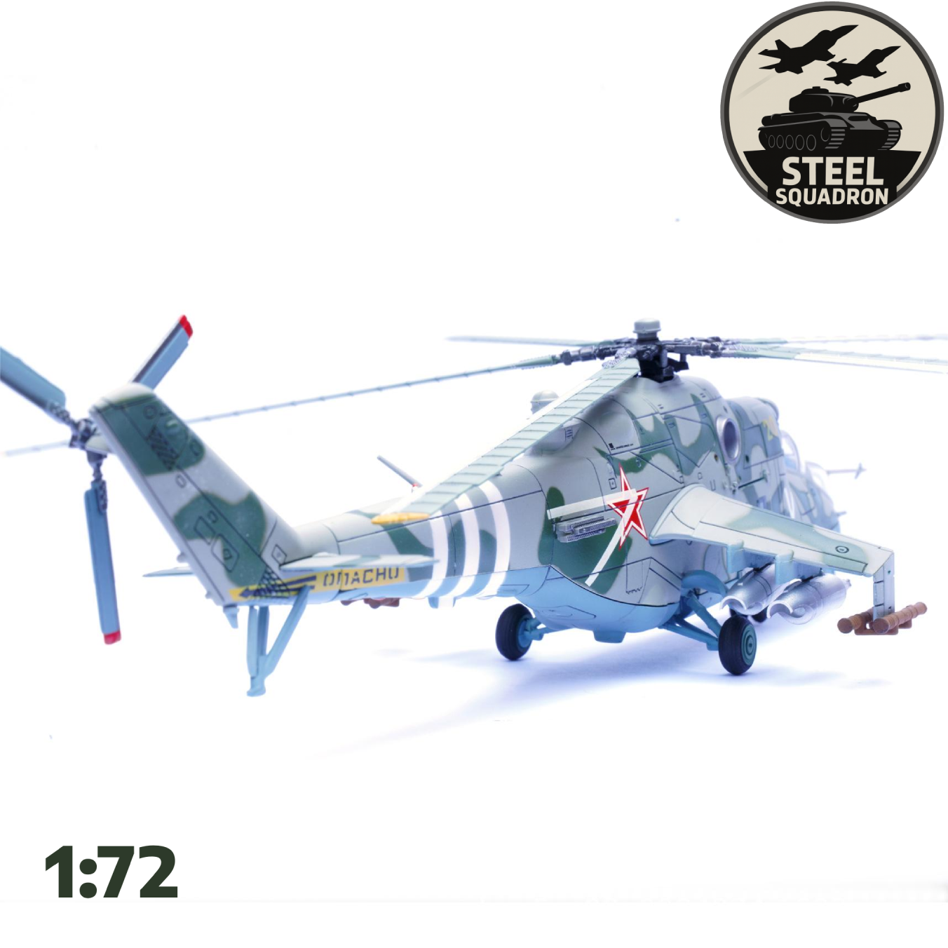 Russian Mi-24P Hind-F (Dark Grey)